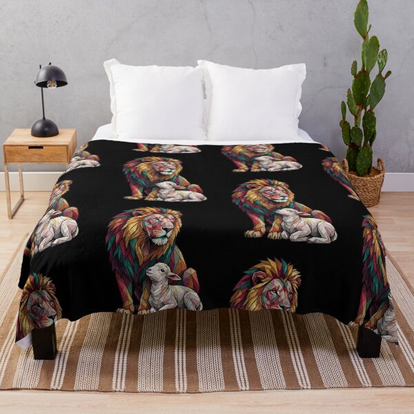 Item preview, The Lion and The Lamb – Christian Bible Verse Shirt designed and sold by ArtsBorn2Create.