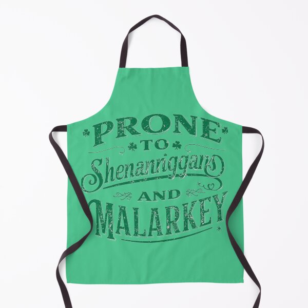 Item preview, Prone to Shenanigans and Malarkey Funny St Patrick’s Day Shirt designed and sold by SassyGin.