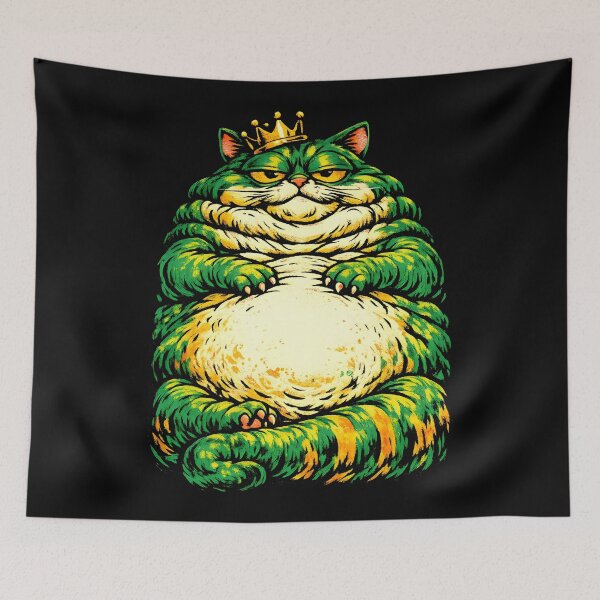 Item preview, Jaba the Cat King designed and sold by WAUZ.