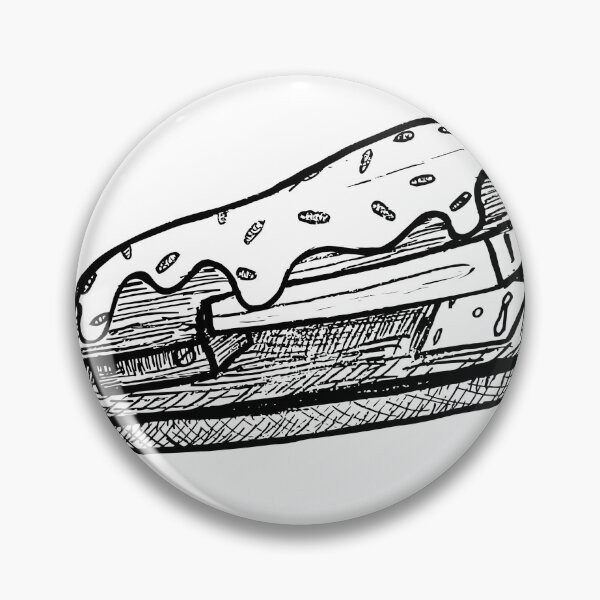 Artikelvorschau, Donut-Hefter Schwarz & Weiß entworfen und verkauft von Nicki Oren Designs.
