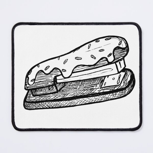 Item preview, Donut Stapler Black & White designed and sold by Nicki Oren Designs.