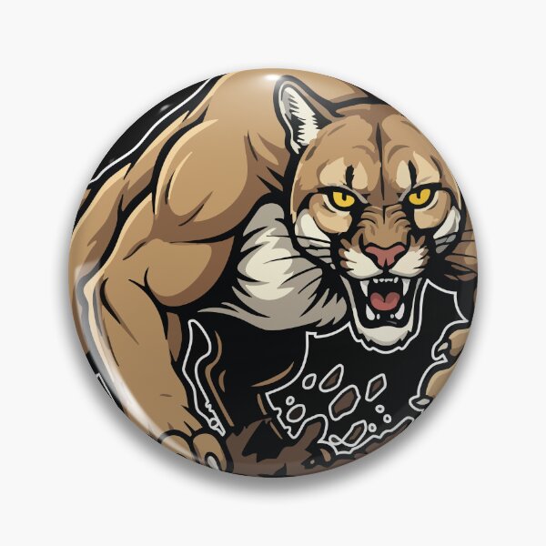 Item preview, Cougar Puma Wild Mountain Mascot Puma designed and sold by PixelStudioBe.