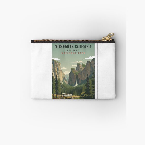Item preview, Yosemite National Park California Vintage Retro Travel Poster designed and sold by freackly.