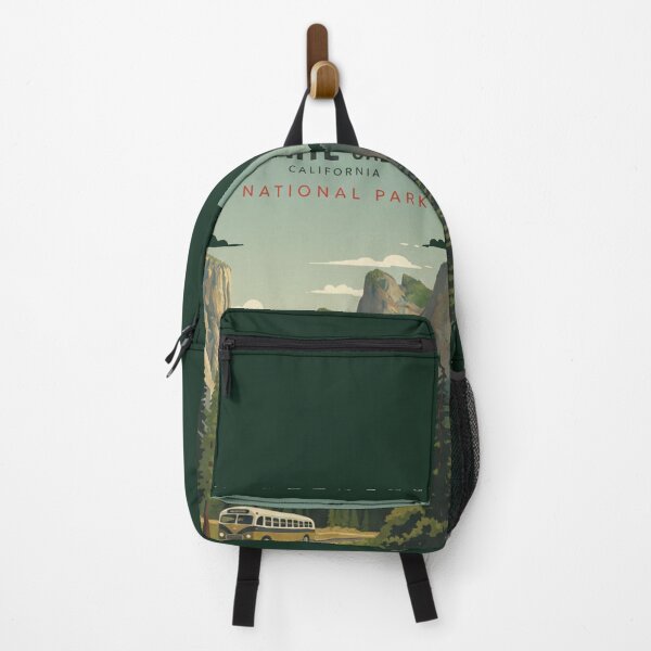 Item preview, Yosemite National Park California Vintage Retro Travel Poster designed and sold by freackly.