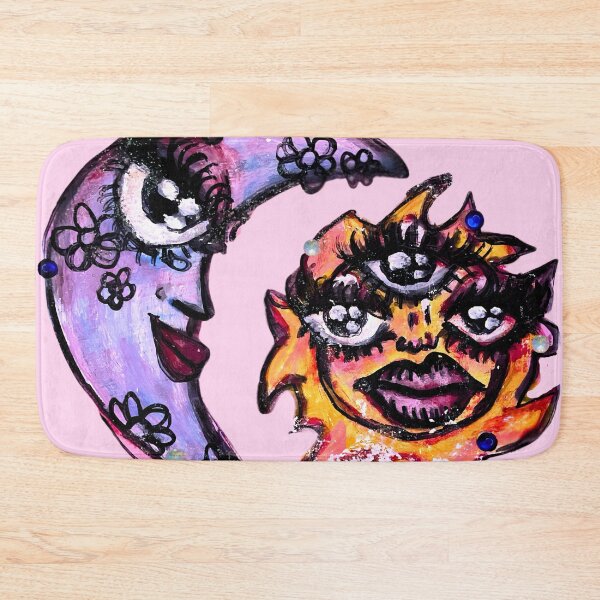 Item preview, sun moon painting circa 2017 designed and sold by MoreWaterThanBlood.