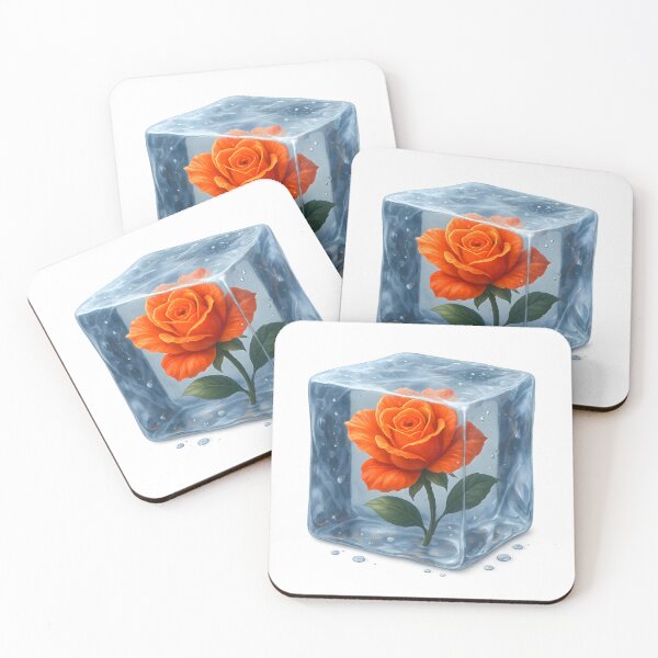 Item preview, Frozen Rose – Nature Suspended in Ice designed and sold by Yomere.
