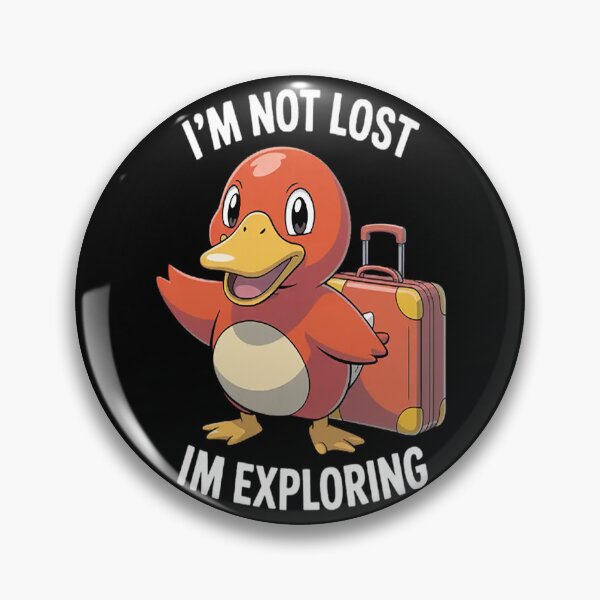Item preview, I'm Not Lost I'm Exploring Nature Camping Hiking designed and sold by gandebro.