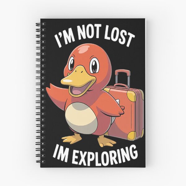 Item preview, I'm Not Lost I'm Exploring Nature Camping Hiking designed and sold by gandebro.