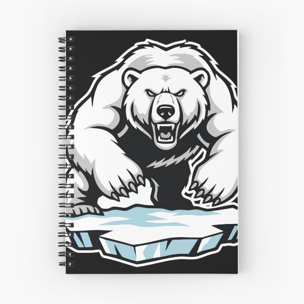 Item preview, Polar Bear Arctic Ice Floe Mascot Bear designed and sold by PixelStudioBe.