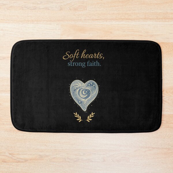 Item preview, Soft Hearts, Strong Faith – Elegant Ramadan Crescent Heart Art designed and sold by ArthUpscale.
