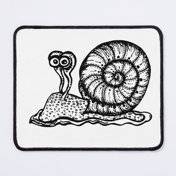 Item preview, Sketched Snail Art designed and sold by Nicki Oren Designs.