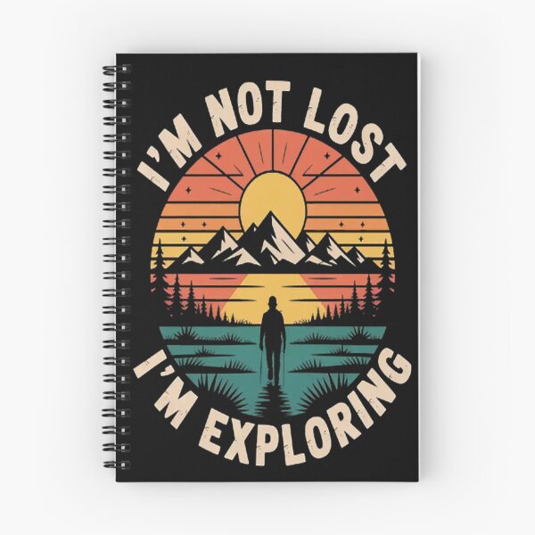 Item preview, I'm Not Lost I'm Exploring's Camping Hiking designed and sold by gandebro.