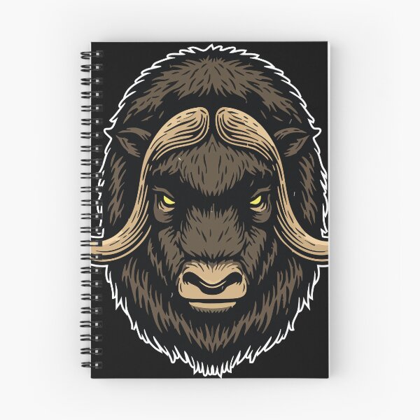 Item preview, Arctic Musk Ox Wild Mascot Logo designed and sold by PixelStudioBe.