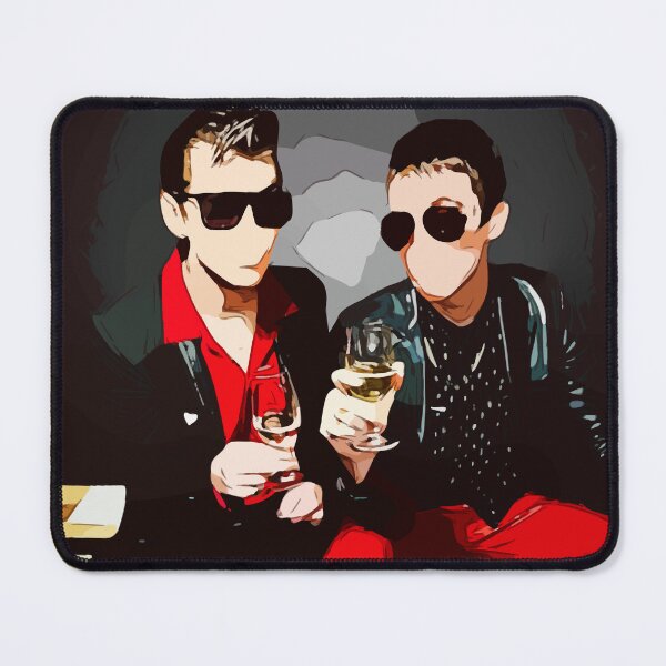 Item preview, The Last Shadow Puppets Alex Turner and Miles Kane Artwork designed and sold by PrettyPettyCultureClub.