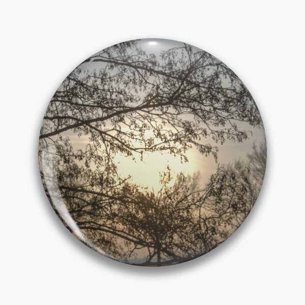 Item preview, Sereen Winter Sunset Silhouette through Bare Trees designed and sold by ShotsbyDesiree.