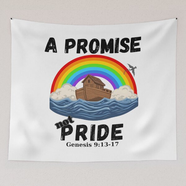Item preview, A Promise Not Pride – Genesis 9:13–17 designed and sold by Kingdom Warrior Tribe .