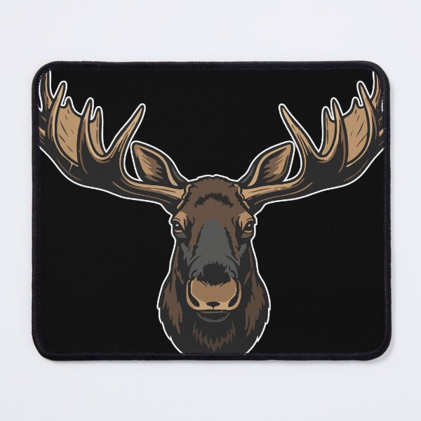 Item preview, Mascota del logotipo del Majestuoso Bosque de Alces Alce designed and sold by PixelStudioBe.