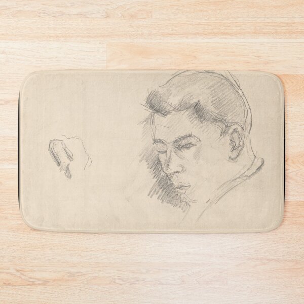 Item preview, Head of a Boy by Paul Cézanne: Post Impressionist Portrait Study Poster designed and sold by artofuniverse.