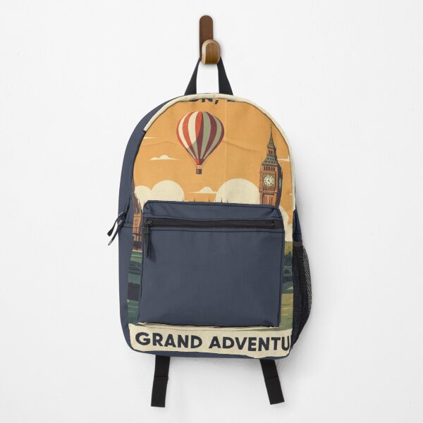 Item preview, London England Retro Travel Poster - A Grand Adventure Vintage Wall Art designed and sold by freackly.
