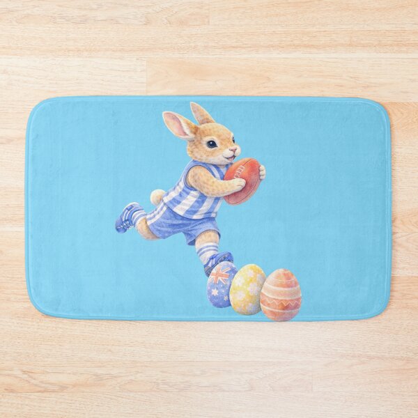 Item preview, Easter Bunny | Cute Australian Football Easter Art designed and sold by inspired-works.