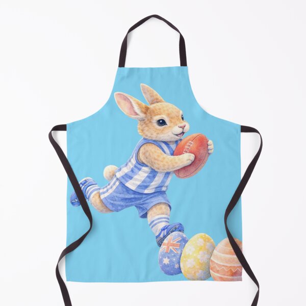 Item preview, Easter Bunny | Cute Australian Football Easter Art designed and sold by inspired-works.