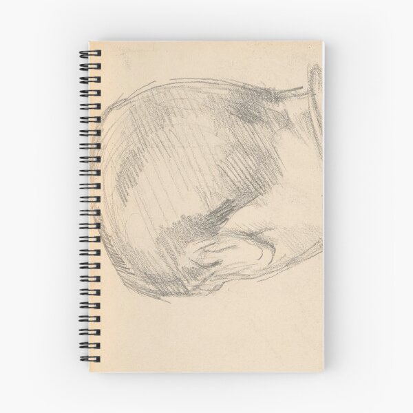 Item preview, Head of a Boy Seen From Behind by Paul Cézanne: Minimalist Study Poster designed and sold by artofuniverse.