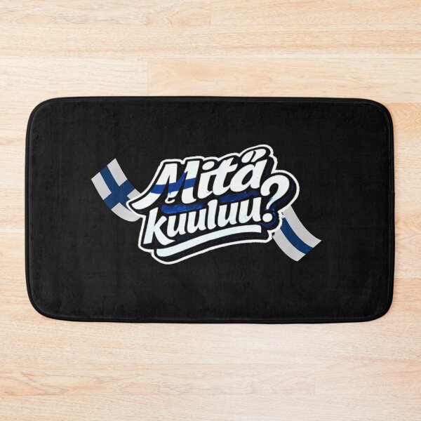 Item preview, Mitä kuuluu? – Finnish Minimal Street Typography designed and sold by Mosogoloso.