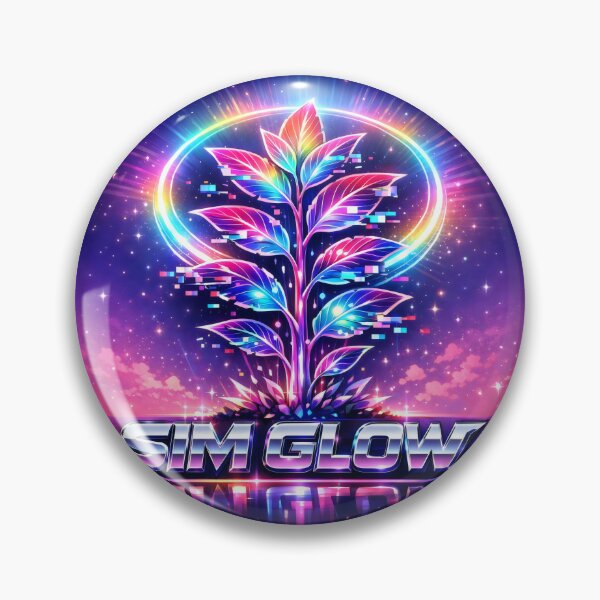 Item preview, Sim Glow Neon Plant Nature Synthwave designed and sold by SplashTastic.