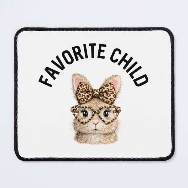 Item preview, Rabbit Favorite Child Mother's Day Sassy Leopard Print Easter Bunny Gift Rabbits Lover Birthday designed and sold by DogLover332.