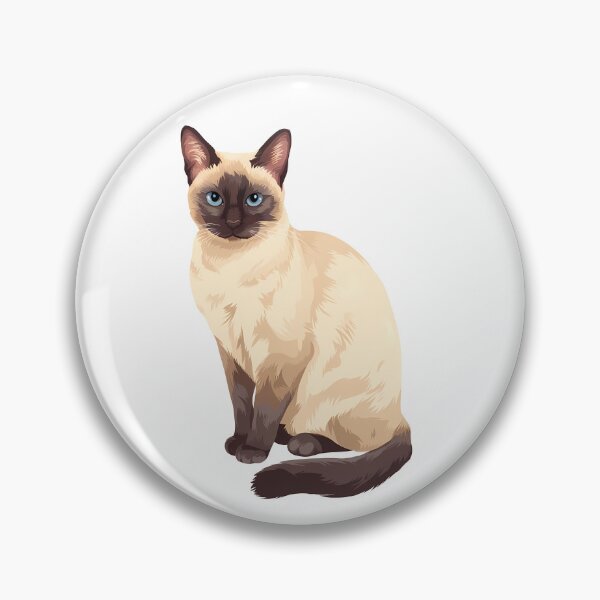 Item preview, Siamese Cat Sitting Pet Lover designed and sold by KD Merch.