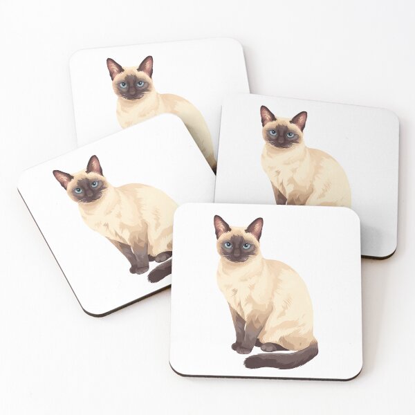 Item preview, Siamese Cat Sitting Pet Lover designed and sold by KD Merch.