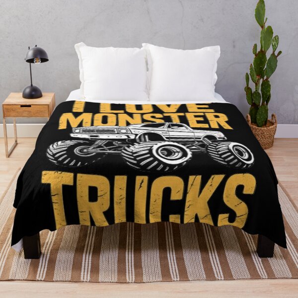 Item preview, I Love Monster Trucks – Vintage Beast Ride designed and sold by SztylishDesigns.