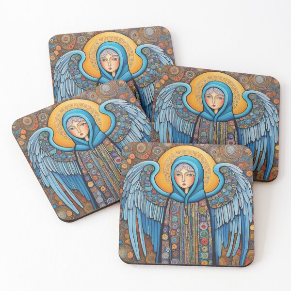 Item preview, Angel Pensioner with wings wearing a hoodie designed and sold by Colin Bentham.