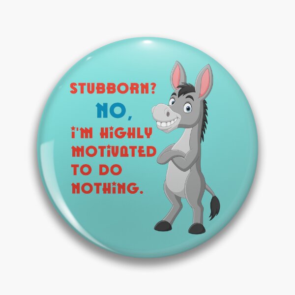 Item preview, Professional Procrastinator - Donkey Mood Text designed and sold by Mini Pixel Perfect Co..