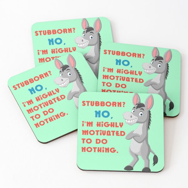 Item preview, Professional Procrastinator - Donkey Mood Text designed and sold by Mini Pixel Perfect Co..