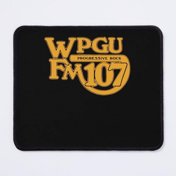 Item preview, WPGU Progressive Rock Radio Original Retraced Logo Classic designed and sold by theboyjake.
