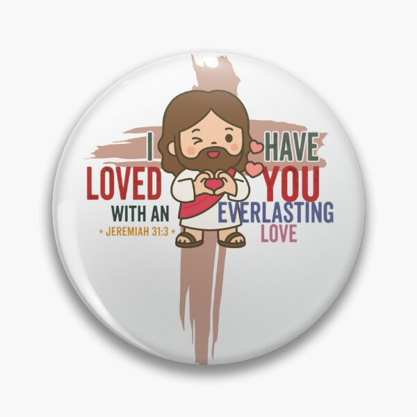 Item preview, I Have Loved You With An Everlasting Love – Bible Verse designed and sold by ArtsBorn2Create.