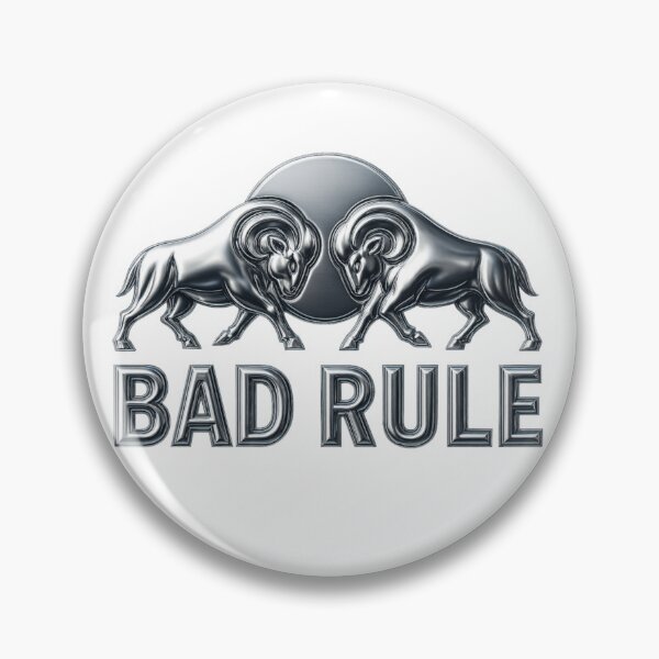 Item preview, Chrome Ram Bad Rule Logo Design designed and sold by NOMISKISAW.