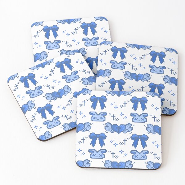 Item preview, jirai kei pattern (deep blue) designed and sold by cottonlacey.
