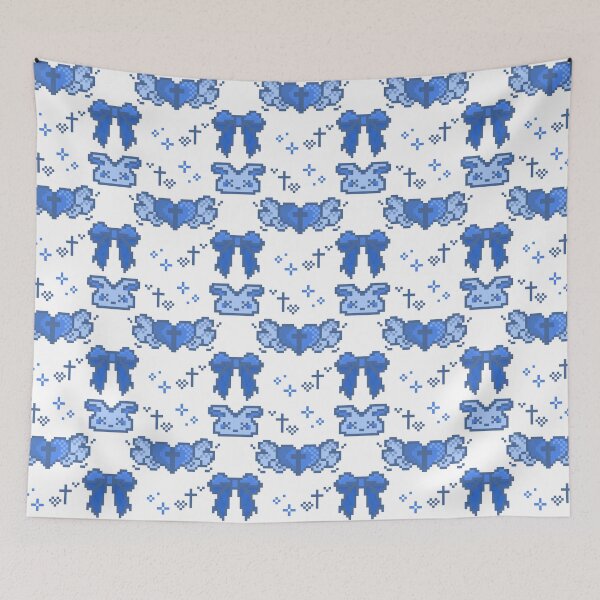 Item preview, jirai kei pattern (deep blue) designed and sold by cottonlacey.