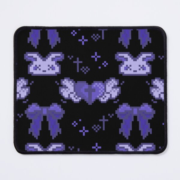 Item preview, jirai kei pattern (deep purple) designed and sold by cottonlacey.