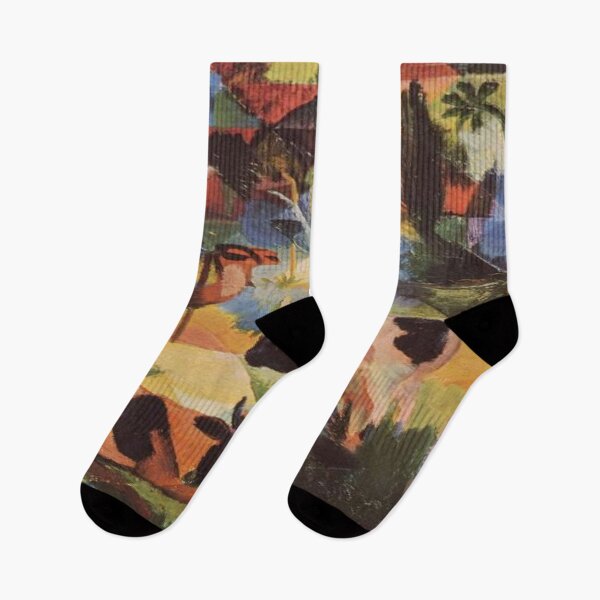 Item preview, Landscape with Cows and a Camel designed and sold by SharonTheFirst.