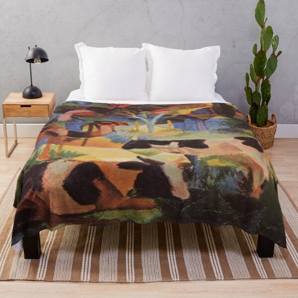 Item preview, Landscape with Cows and a Camel designed and sold by SharonTheFirst.