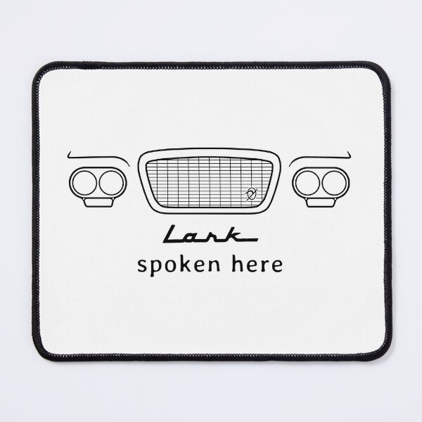 Item preview, Studebaker Lark 1960s classic car "spoken here" black designed and sold by soitwouldseem.