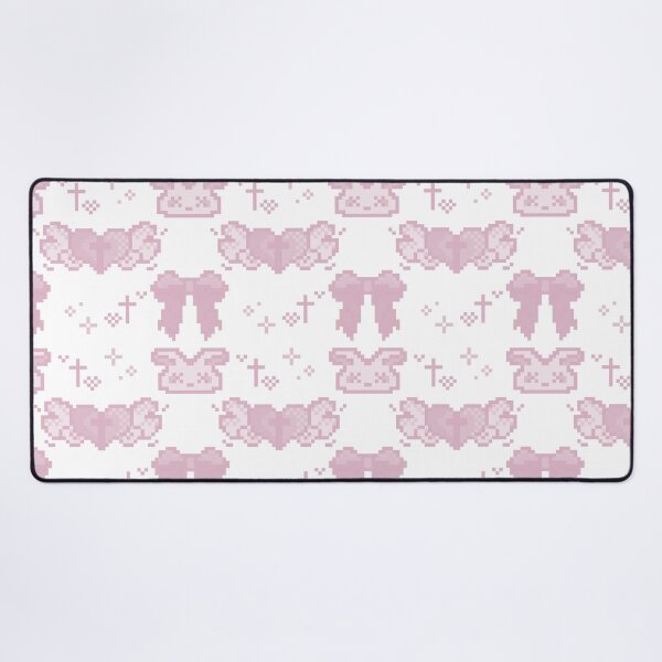 Item preview, jirai kei pattern (dusty pink) designed and sold by cottonlacey.