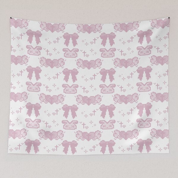 Item preview, jirai kei pattern (dusty pink) designed and sold by cottonlacey.