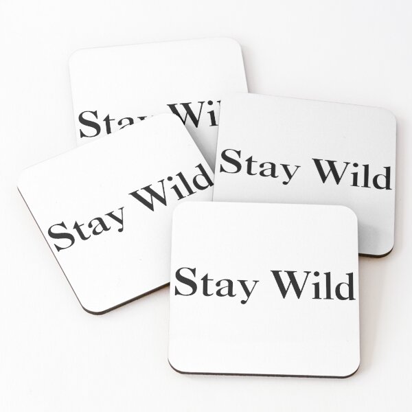 Item preview, Stay Wild Moon Child – Minimalist Aesthetic Typography designed and sold by WortStudio.