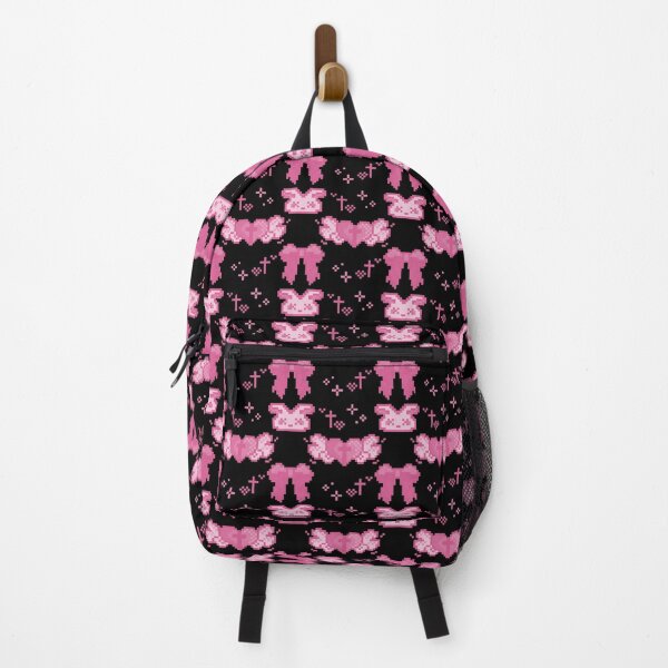 Item preview, jirai kei pattern (hot pink) designed and sold by cottonlacey.