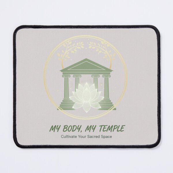 Item preview, my body is my temple! designed and sold by Beehnah.