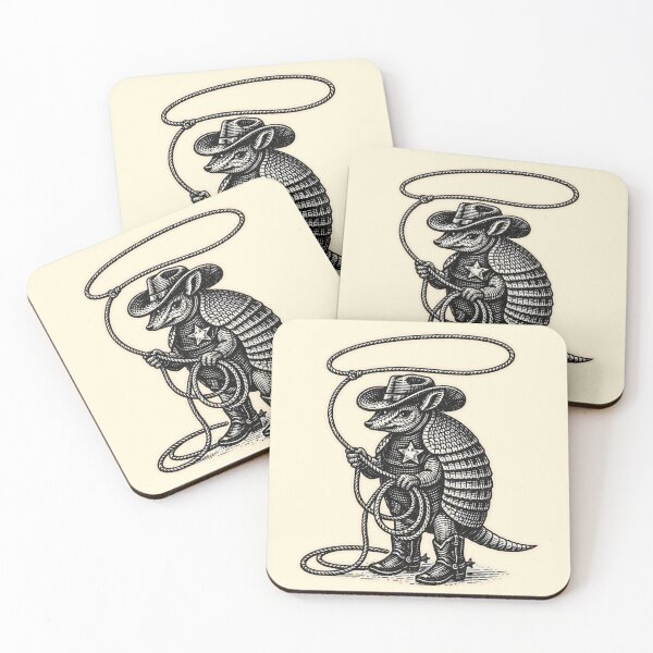 Item preview, Armadillo Outlaw designed and sold by FaunaJam.